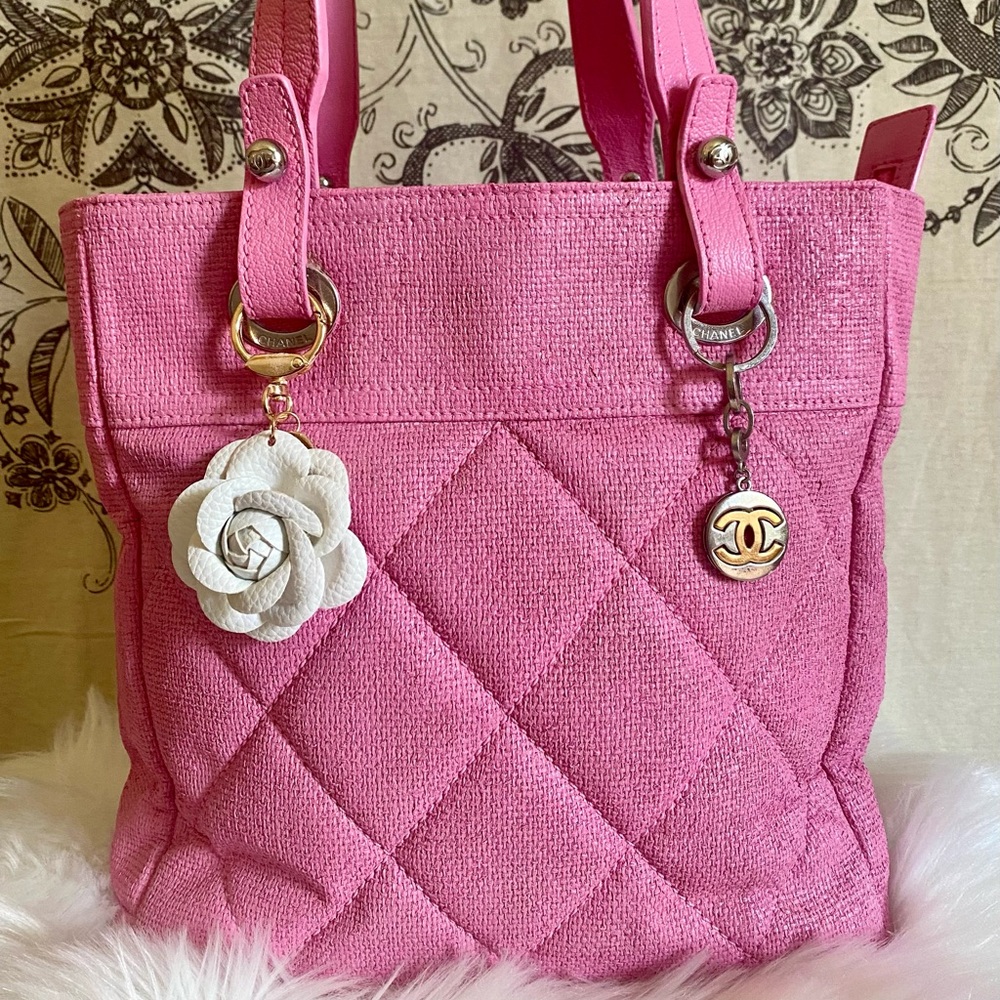 Barbie Pink Chanel Biarritz Tote Bag🩷
